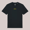 T-Shirt für Zanderangler mit stylischem Backprint in Gelb – Zander Streetwear