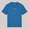 T-Shirt für Zanderangler mit stylischem Backprint in Gelb – Zander Streetwear