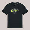 Angler T-Shirt mit auffälligem Kunstköder-Motiv – Spinnerbait Edition für Raubfischfans