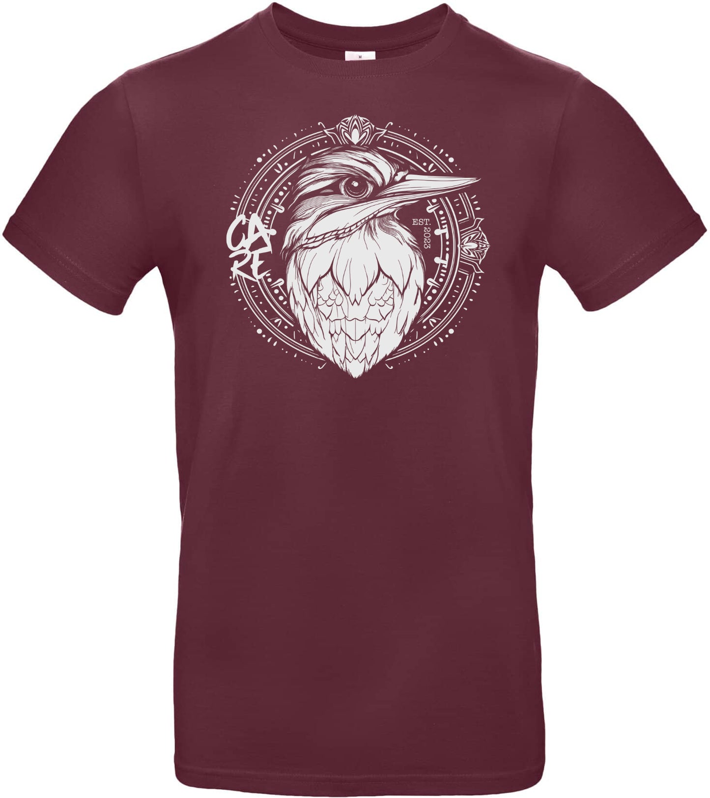 Birdy Shirt burgundy nachhaltige Baumwolle