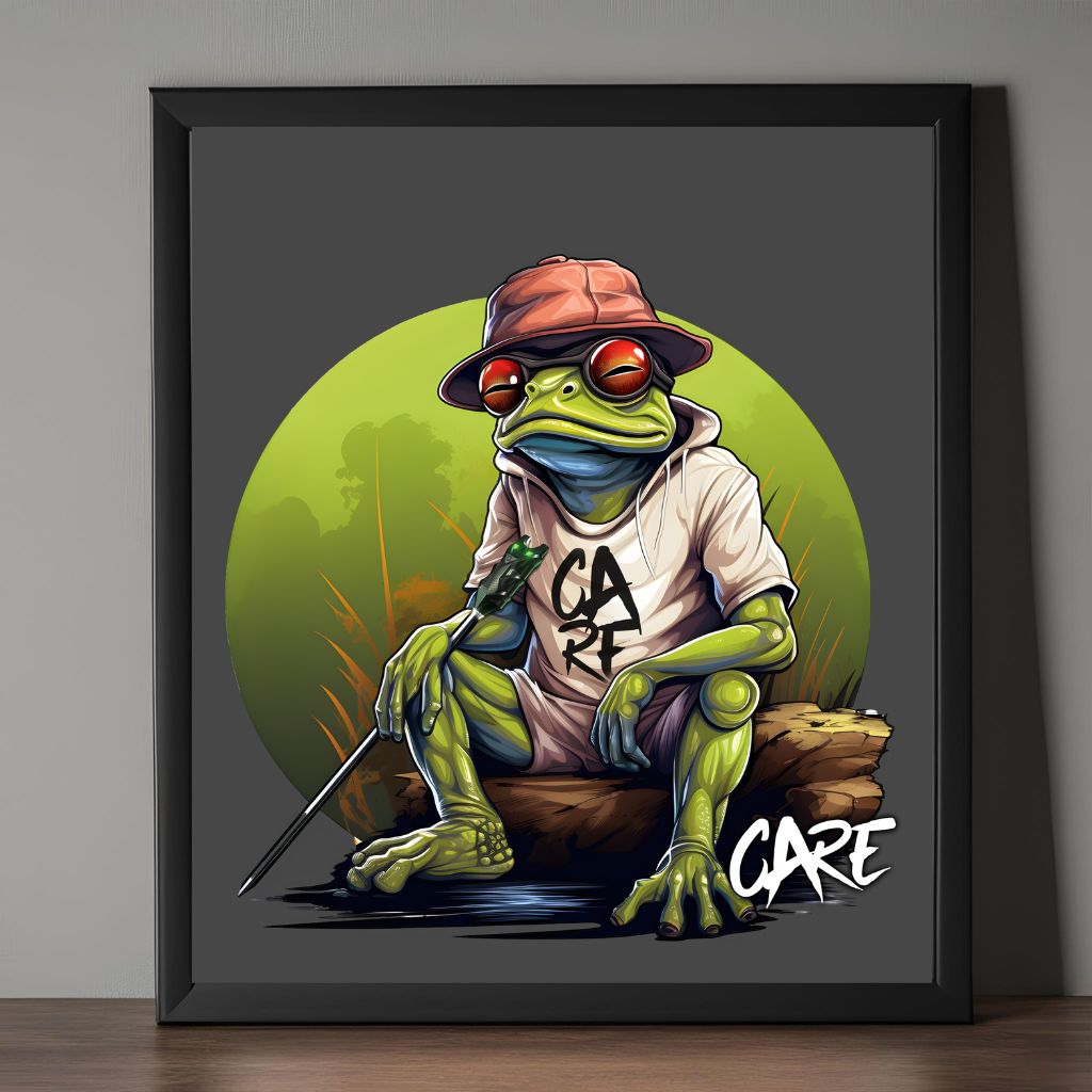 Frogger Framed Poster