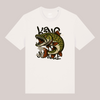 Angler T-Shirt mit Hechtgrafik im Graffiti-Style – Jungle Pike Design